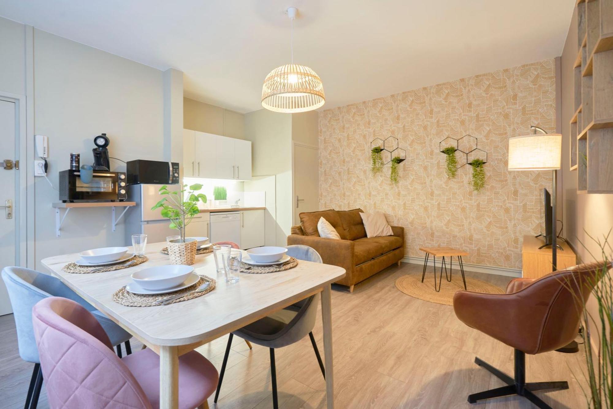 Locationstourcoing - Le 100 Apartment Ngoại thất bức ảnh